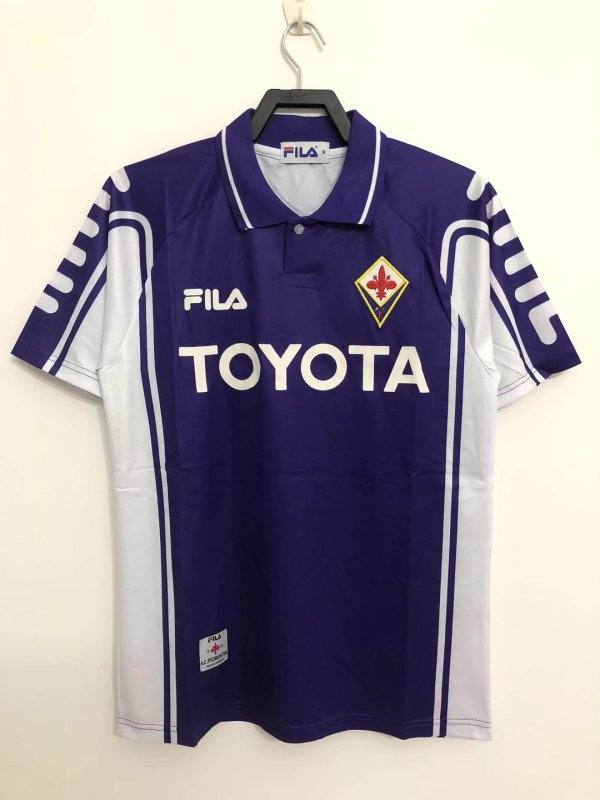 1999/2000 Retro Fiorentina Home Football Shirt