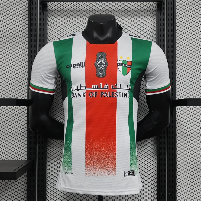 2024/2025 Player Version Club Deportivo Palestino Home Football Shirt