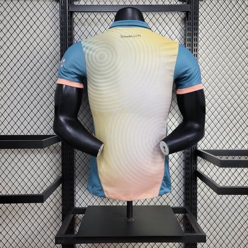 2024/2025 Player Version Manchester City Fourth Away Football Shirt