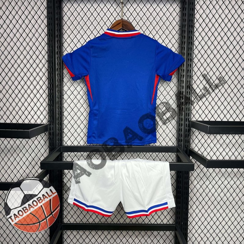 2024 France Home Football Shirt Kids Size