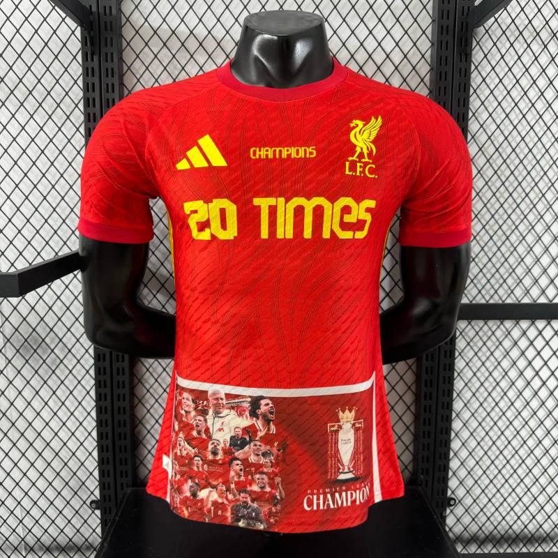 2024/2025 Liverpool FC Champions Edition Football Shirt (Player Edition)