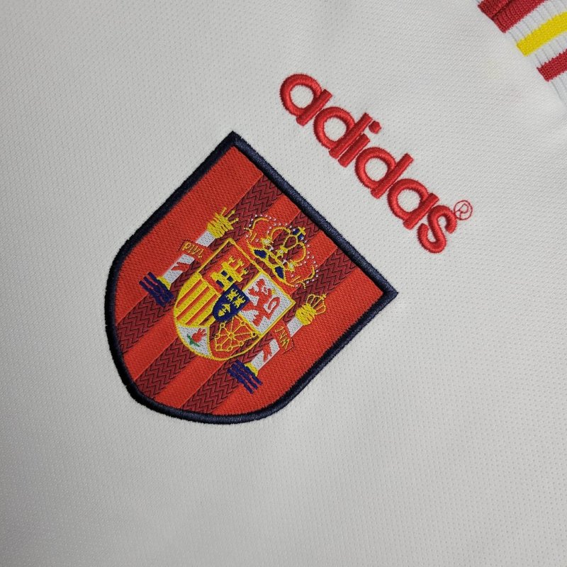 1996 Retro Spain Away Football Shirt