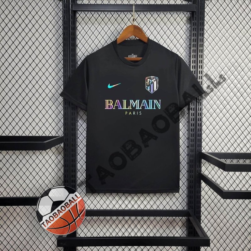 2024/2025 Atletico Madrid Black Casual Shirt