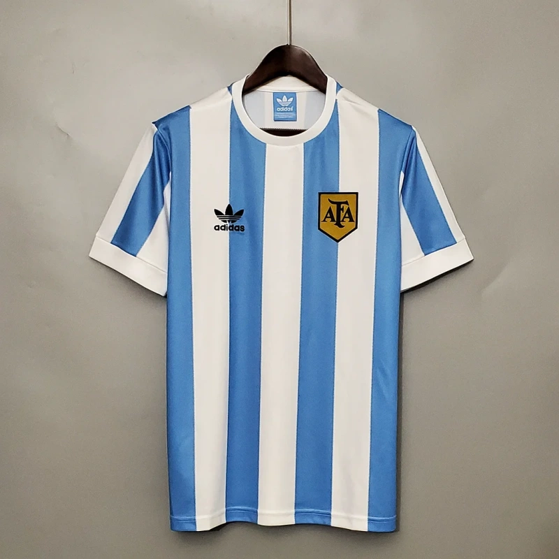 1978 Retro Argentina Home Football Shirt