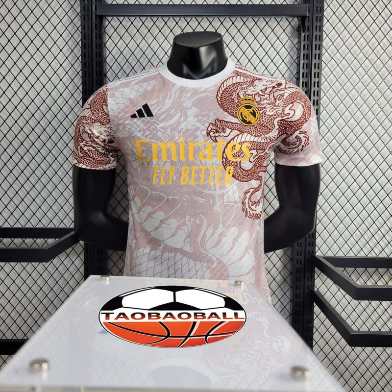 2024/2025 Player Version Real Madrid Special Edition Dragon Football Shirt