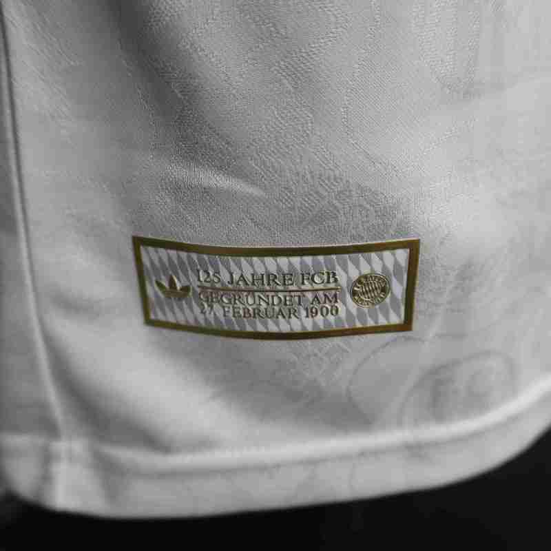 2025/2026 FC Bayern White 125th Anniversary Football Shirt