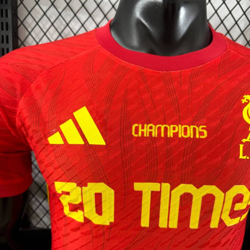2024/2025 Liverpool FC Champions Edition Football Shirt (Player Edition)
