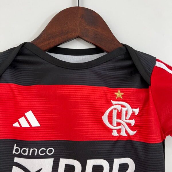 2023/24 Flamengo Home Baby One-Piece Jersey
