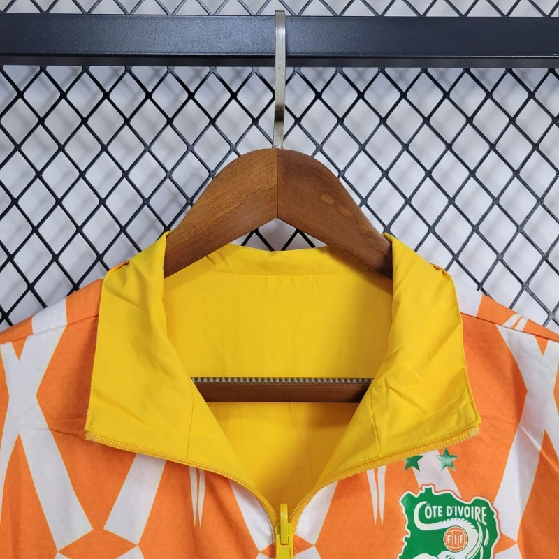 2024 Ivory Coast Reversible Windbreaker Football Shirt