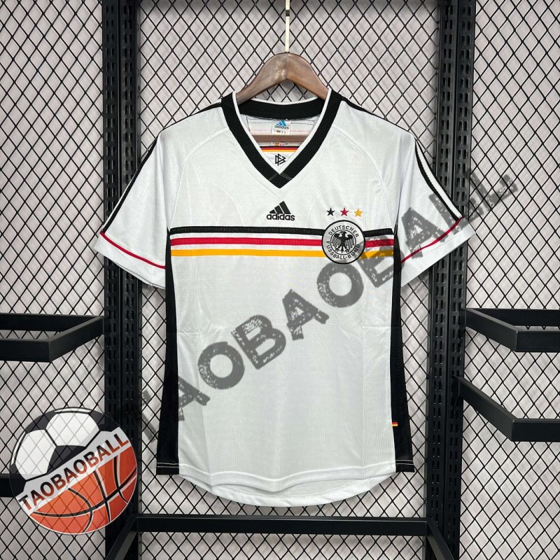 1998 Retro Germany Home Football Shirt