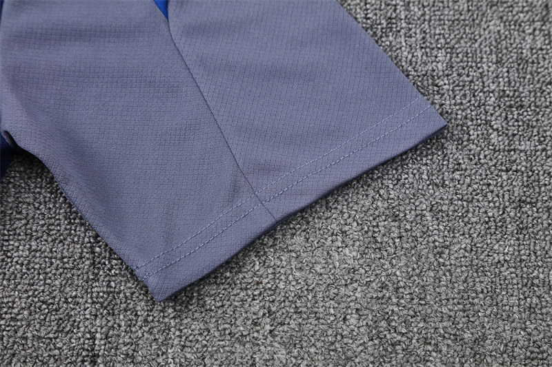 2025/26 Short Sleeve Paris Royal Blue Training Suit