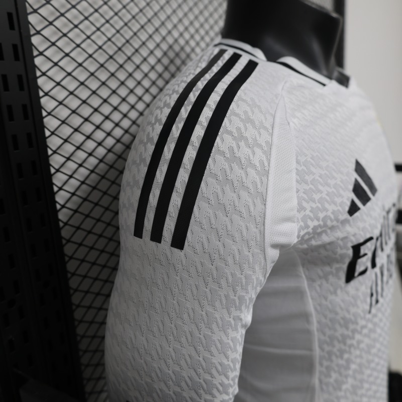 2025/2026 Real Madrid Home long-sleeved football Shirt