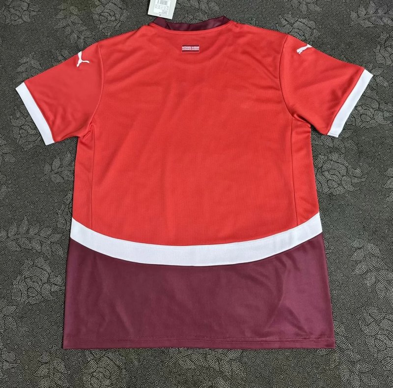 2024 Switzerland Home Football Shirt