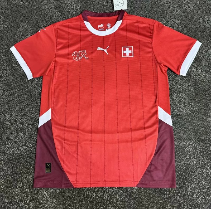 2024 Switzerland Home Football Shirt