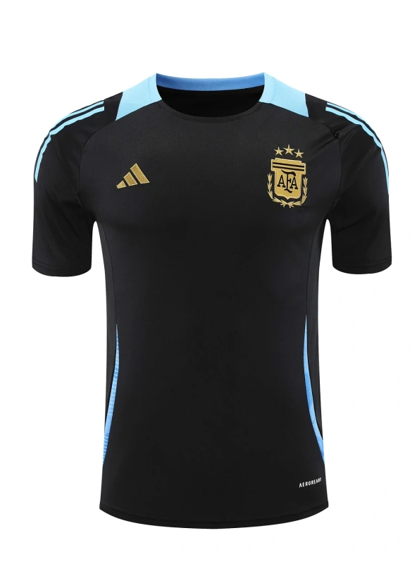 2024/2025 Argentina Training Wear Black Suit Shirt