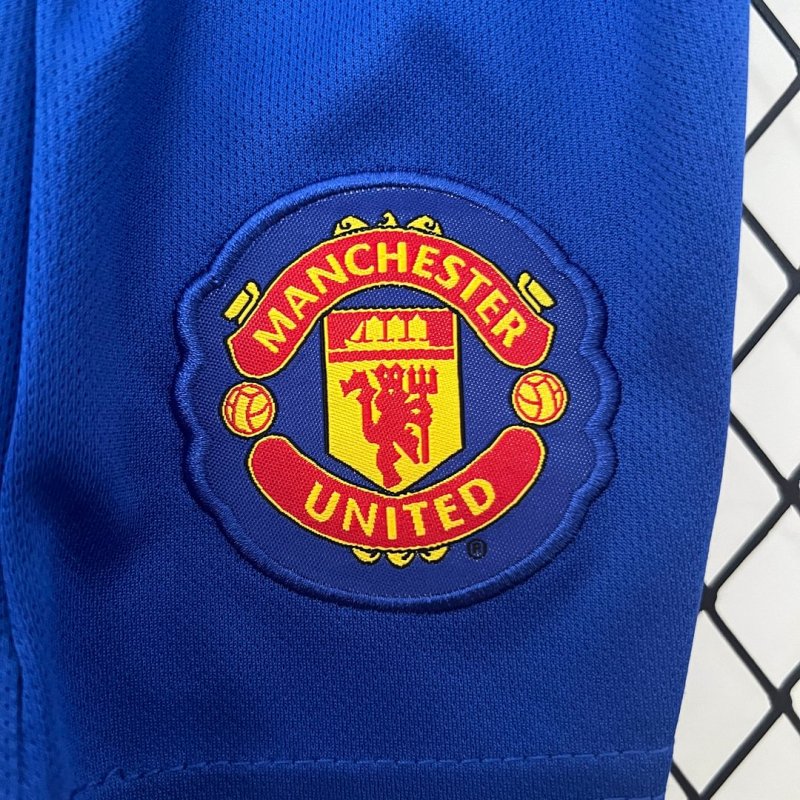 2008/2009 Retro Manchester United Away Football Shirt Kids Size