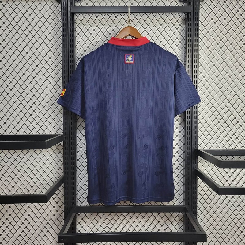 1996 Retro Spain Away Football Shirt