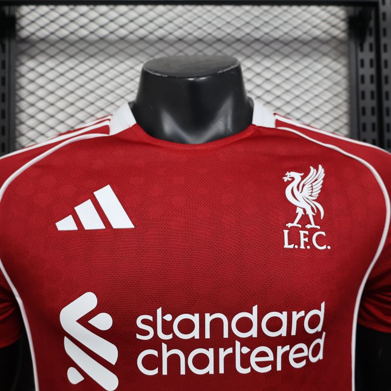 2025/26 Liverpool FC Red Player Shirt
