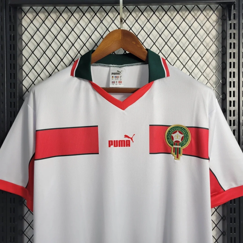 1998 Retro Morocco Away Football Shirt