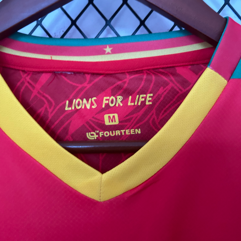 2025-2026 Cameroon Red Fan Edition Football Shirt