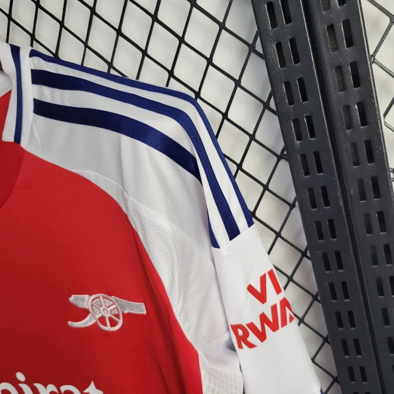 2024/2025 Long Sleeve Arsenal Home Football Shirt