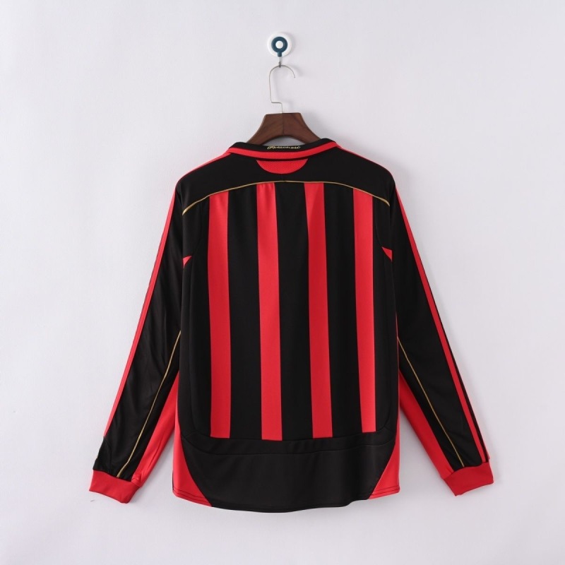 2006/2007 AC Milan Home Retro Football Shirt