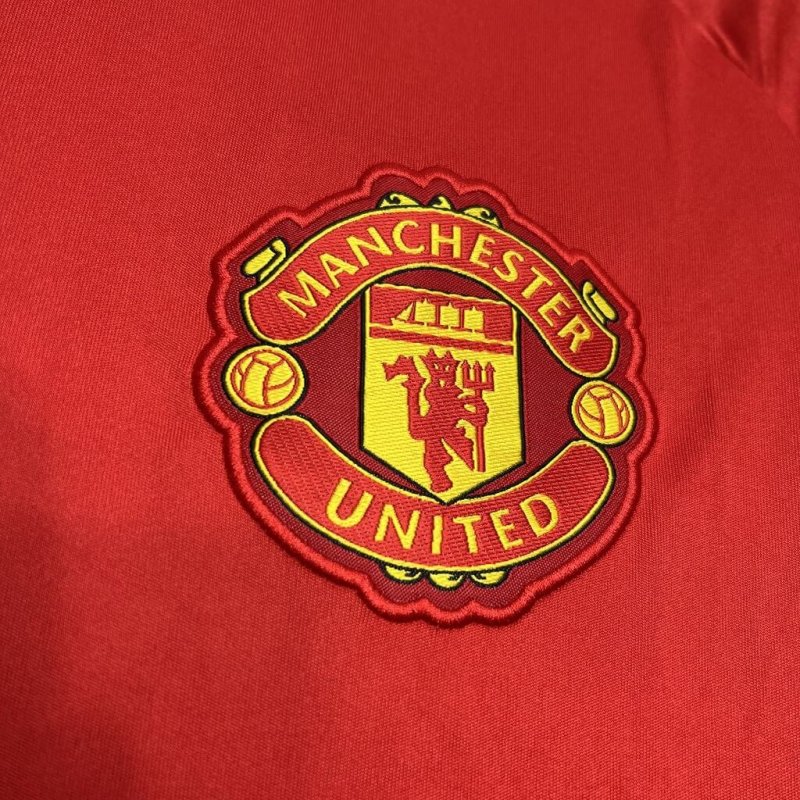 2024/2025 Manchester United Training Jersey Red Football Jersey