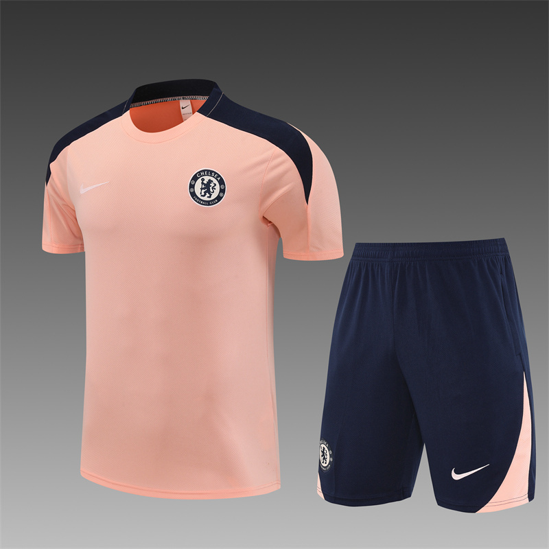 2025/26 Short Sleeve Chelsea Pink Training Kit