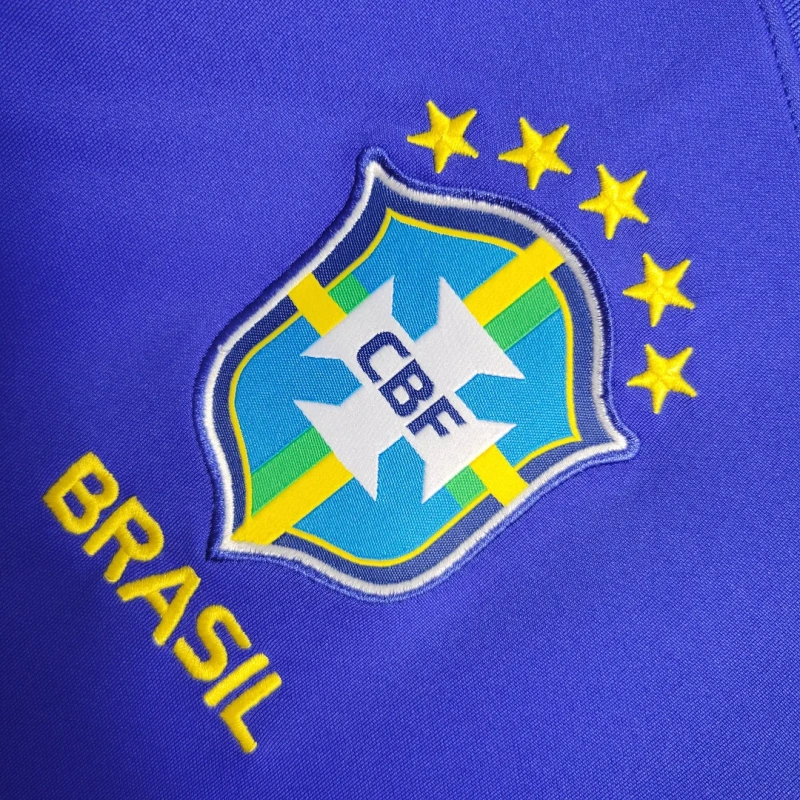 2023 Long Sleeve Brazil Away Football Shirt