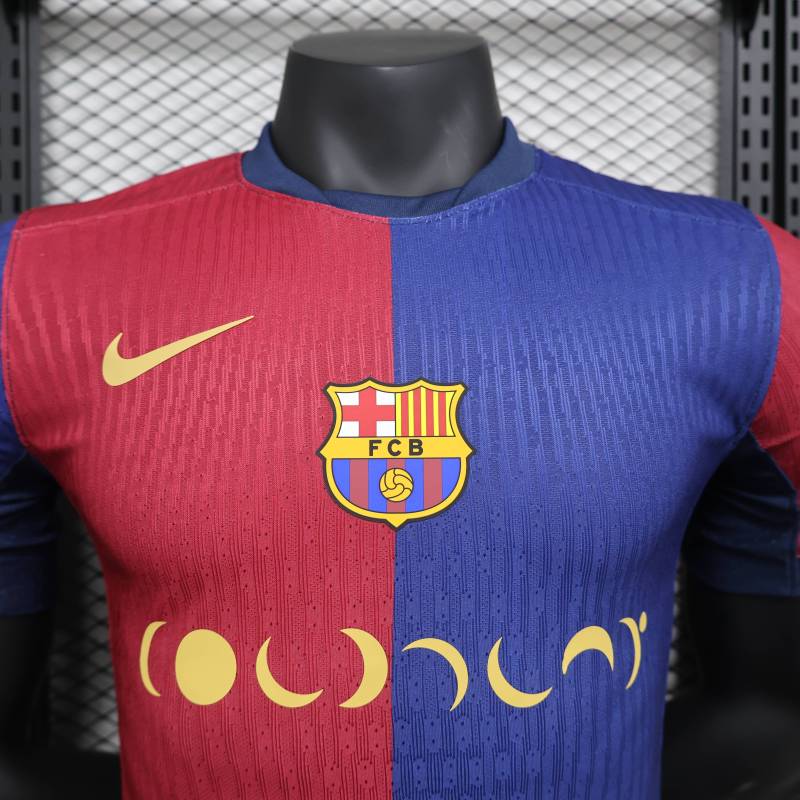 2024/2025 Player Edition Barcelona New Advertising Football Jersey