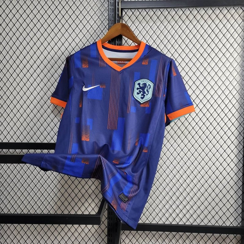 2024 Netherlands Away Football Shirt
