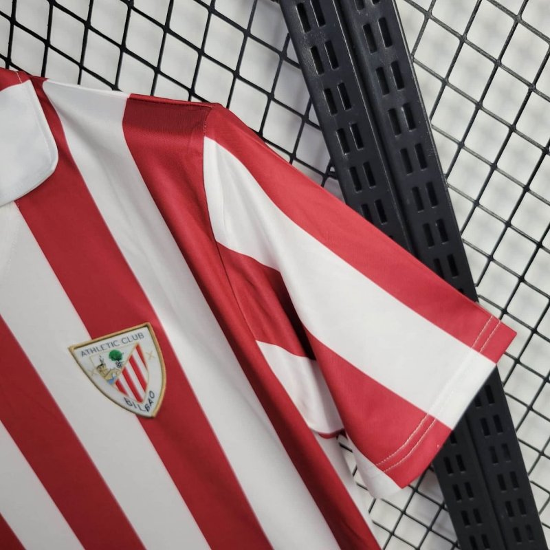 1984 Retro Athletic Bilbao Home Football Shirt