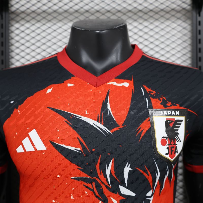 2024/2025 Player Edition Japanese Black Goku Special Edition Football Jersey