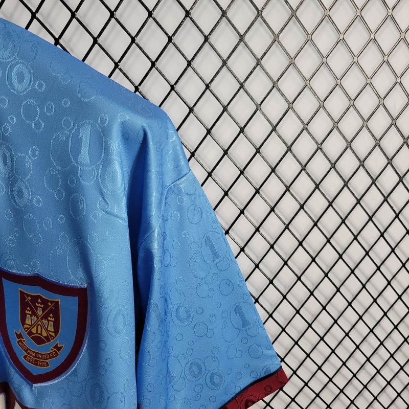 1995/1996 Retro West Ham United Away Football Shirt