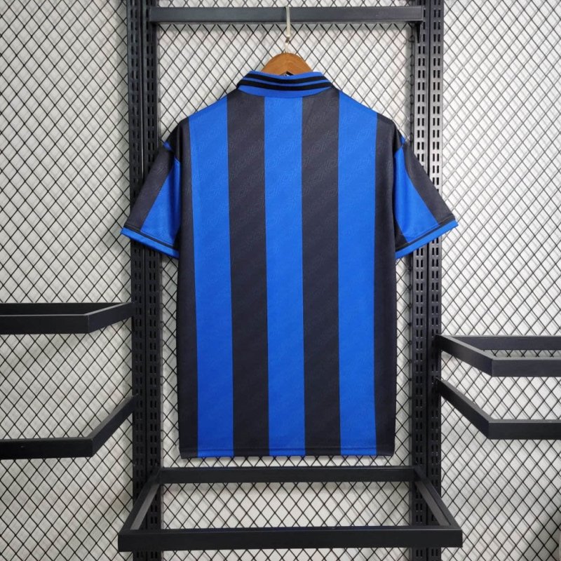 1995/1996 Retro Inter Milan Home Football Shirt