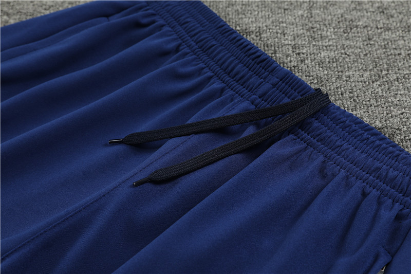 2024/2025 Player Edition France Prematch Jersey Gold Half-zip training suit Football Jersey