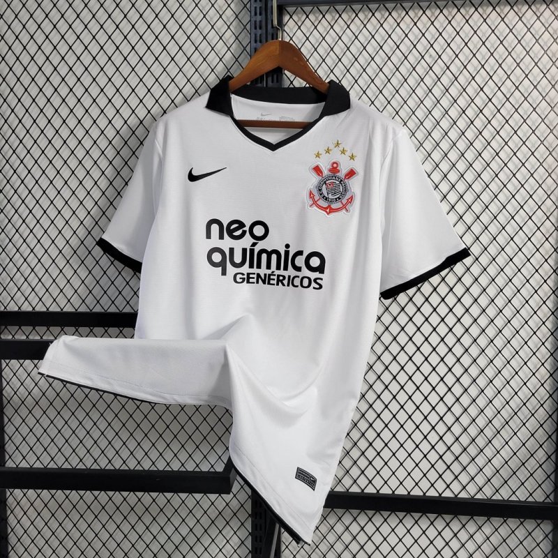 2011/2012 Retro Corinthians Home Football Shirt