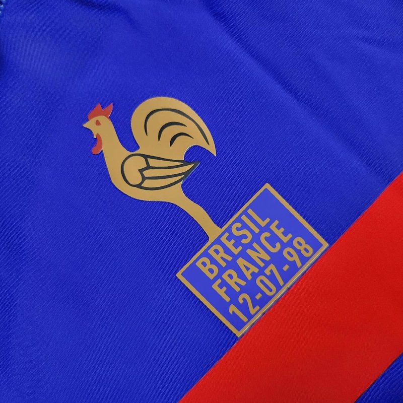 2024 France Reversible Windbreaker Football Shirt