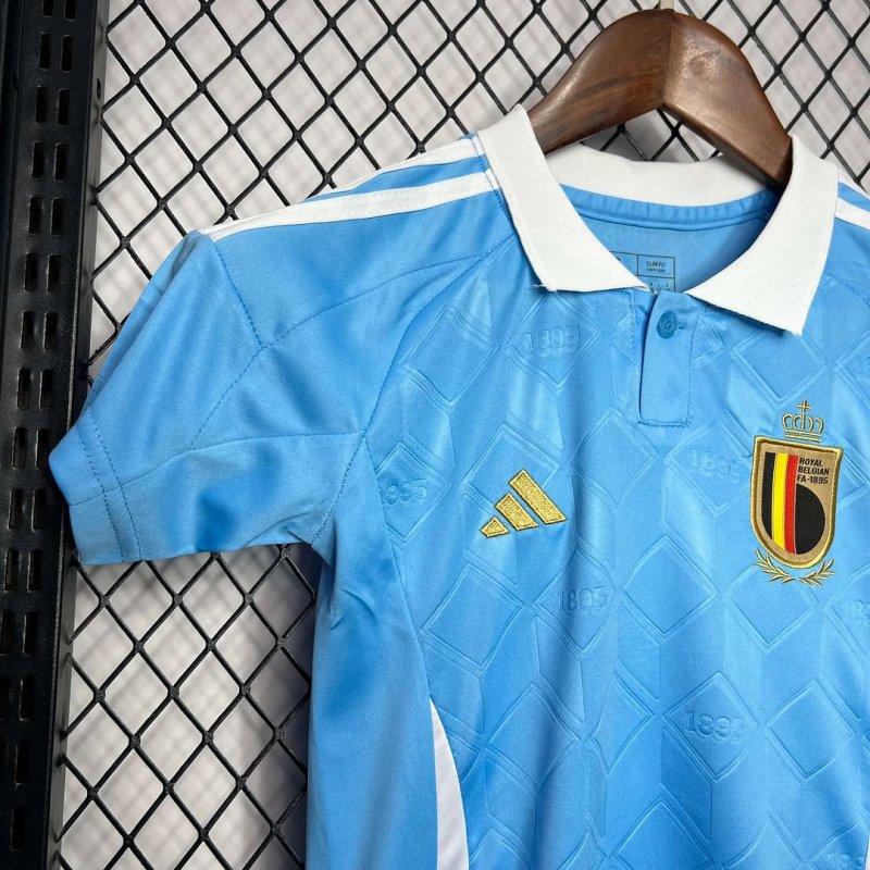 2024 Belgium Away Football Shirt Kids