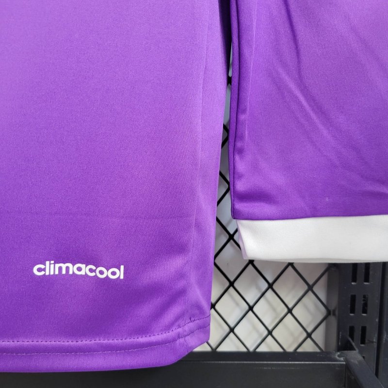 2016/2017 Retro Long Sleeve Real Madrid Away Football Shirt