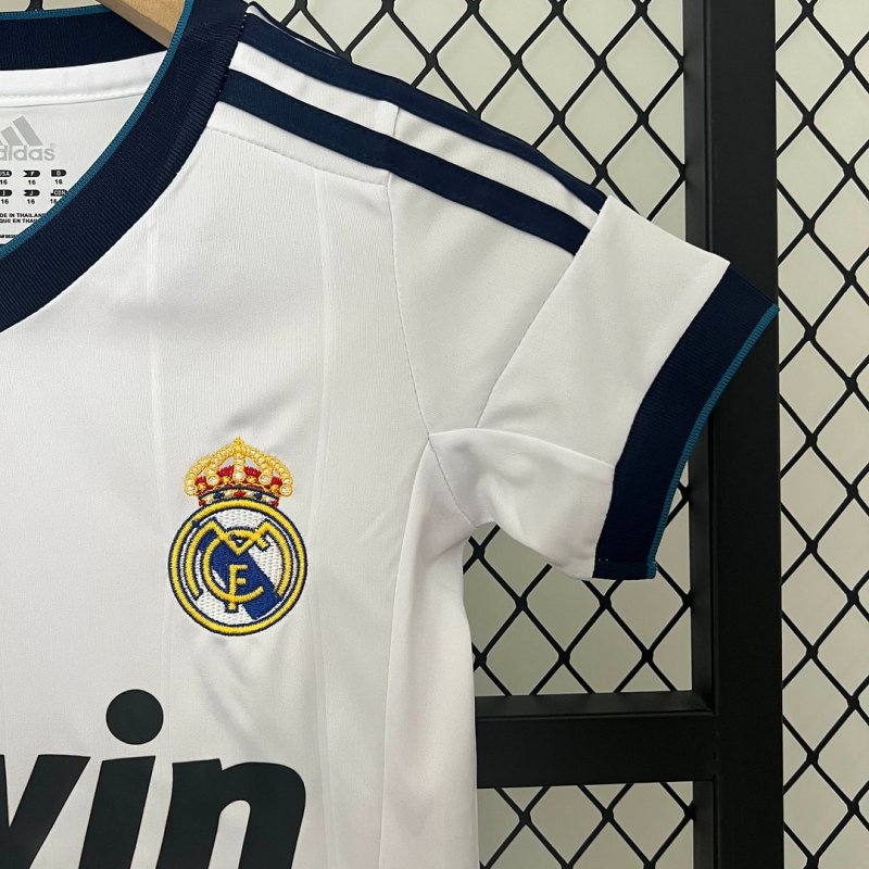 2012/2013 Retro Real Madrid Home Football Shirt Kids Size