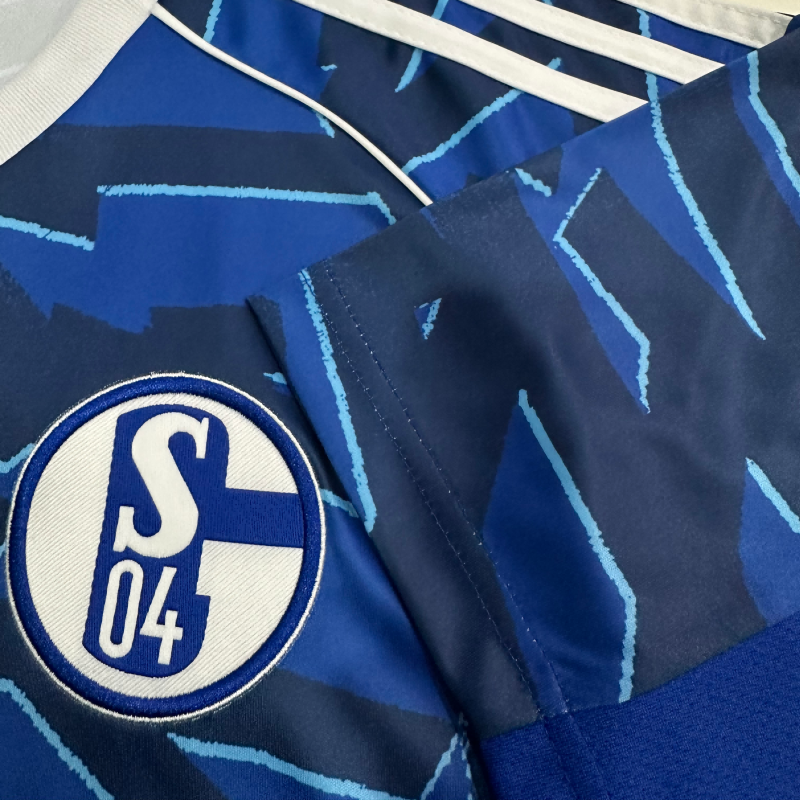 2025-2026 Schalke 04 Home Fan Edition Football Shirt