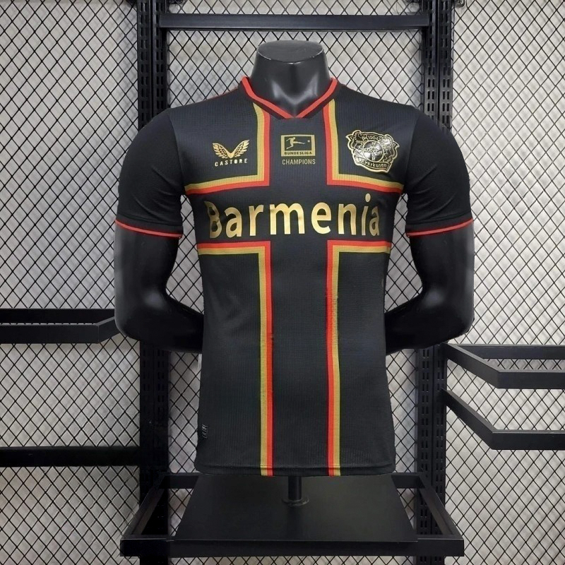 2024/2025 Player Version Leverkusen Limited Edition Black Football Shirt