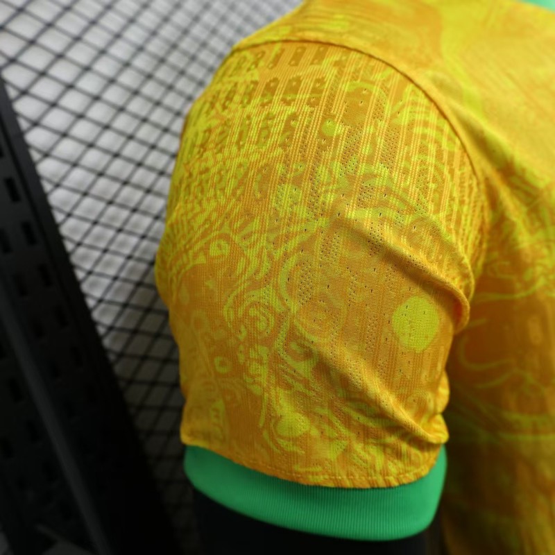 Brazil Orange Special Edition Football Shirt
