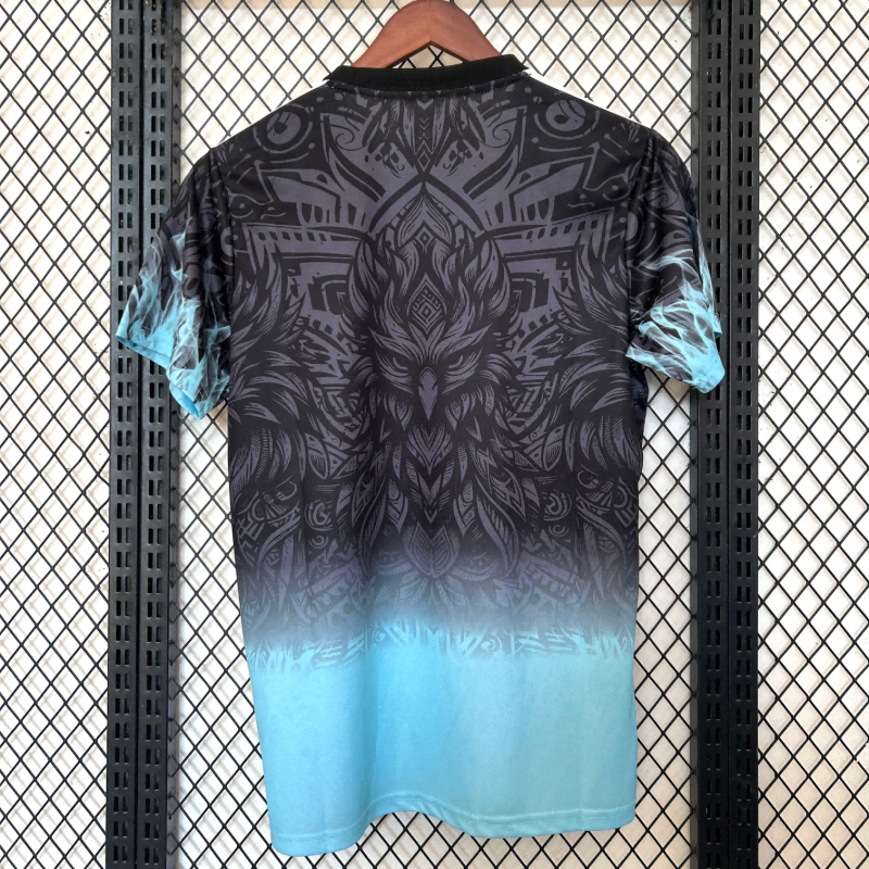 2025/2026 Liverpool Phoenix Black and Blue Fan Edition Football Shirt