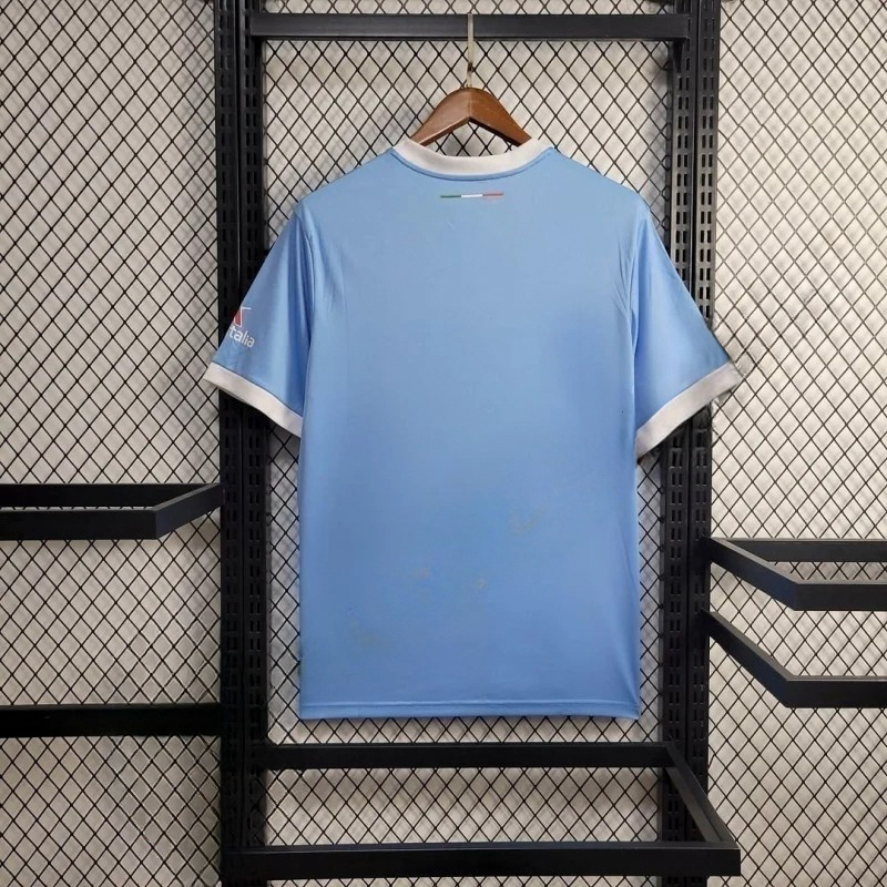 2024/2025 Lazio 50Th Anniversary Champion Edition Blue Football Shirt