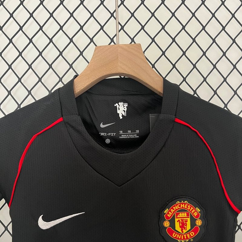 2006/2007 Retro Manchester United Away Football Shirt Kids Size