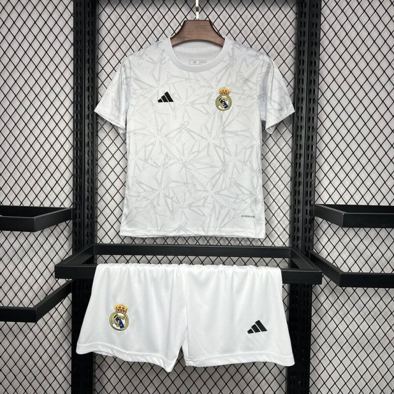 2024/2025 Real Madrid Home Football Shirt Kids Size