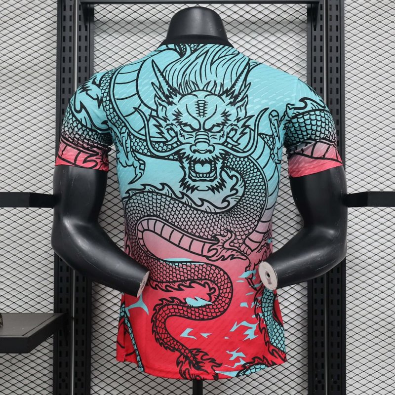 2024/2025 Player Version Real Madrid Special Edition Chinese Dragon Football Shirt 1