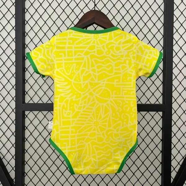 2024/25 Brazil National Team Home Baby One-Piece Jersey
